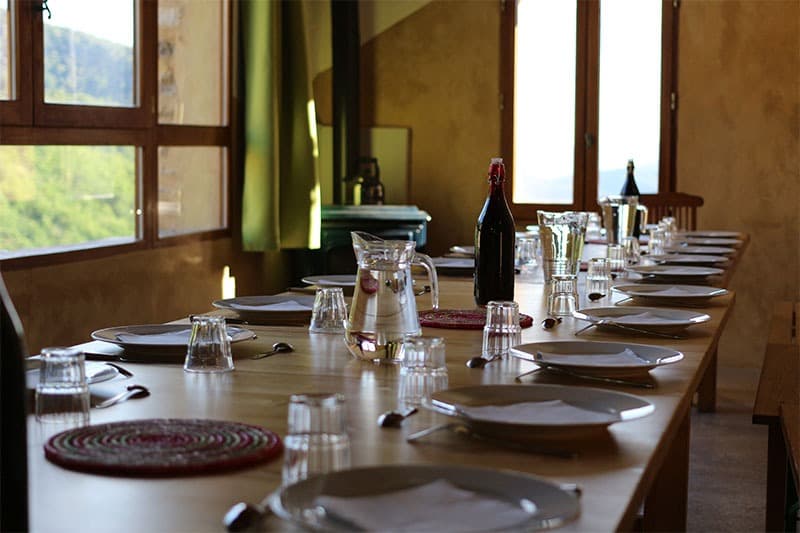 Repas conviviaux — produits locaux